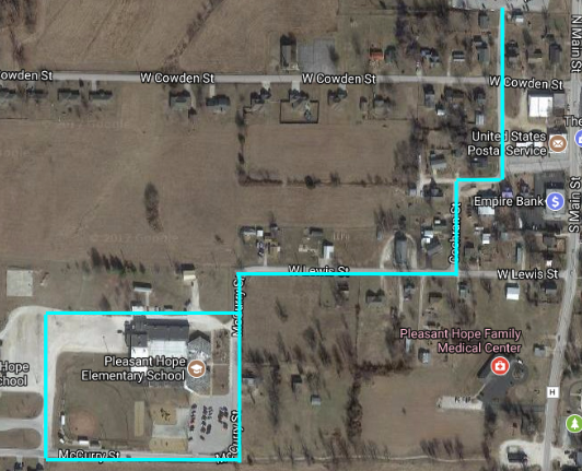 Homecoming Parade Route