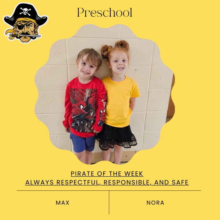 PHES Pirates of the week! These students are always following the Pirate ARR’S. #PirateProud