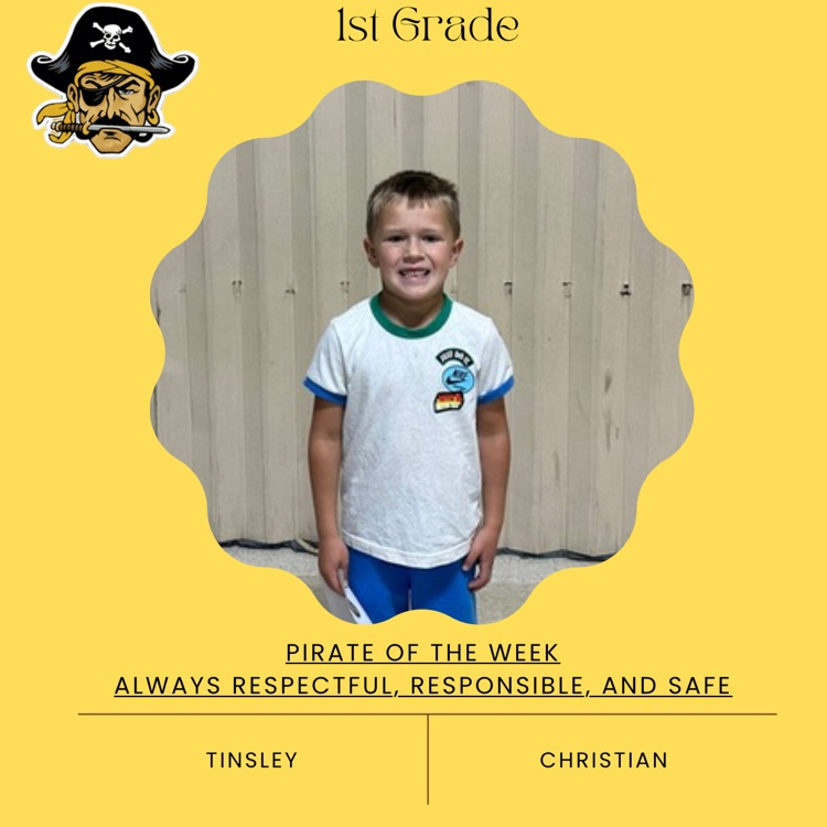 PHES Pirates of the week! These students are always following the Pirate ARR’S. #PirateProud