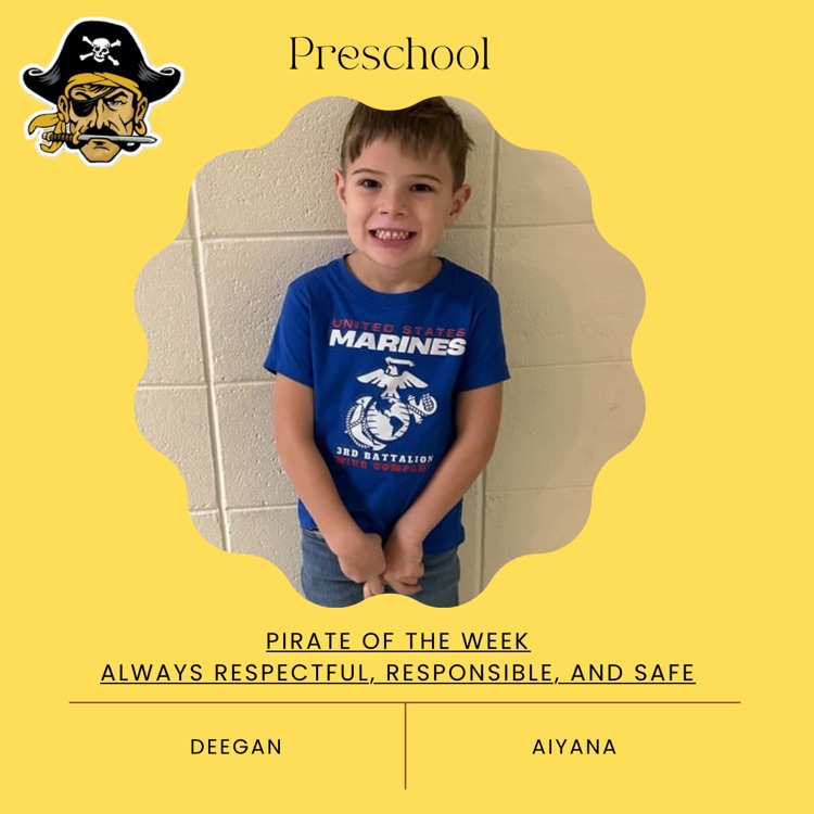 PHES Pirates of the week! These students are always following the Pirate ARR’S. #PirateProud