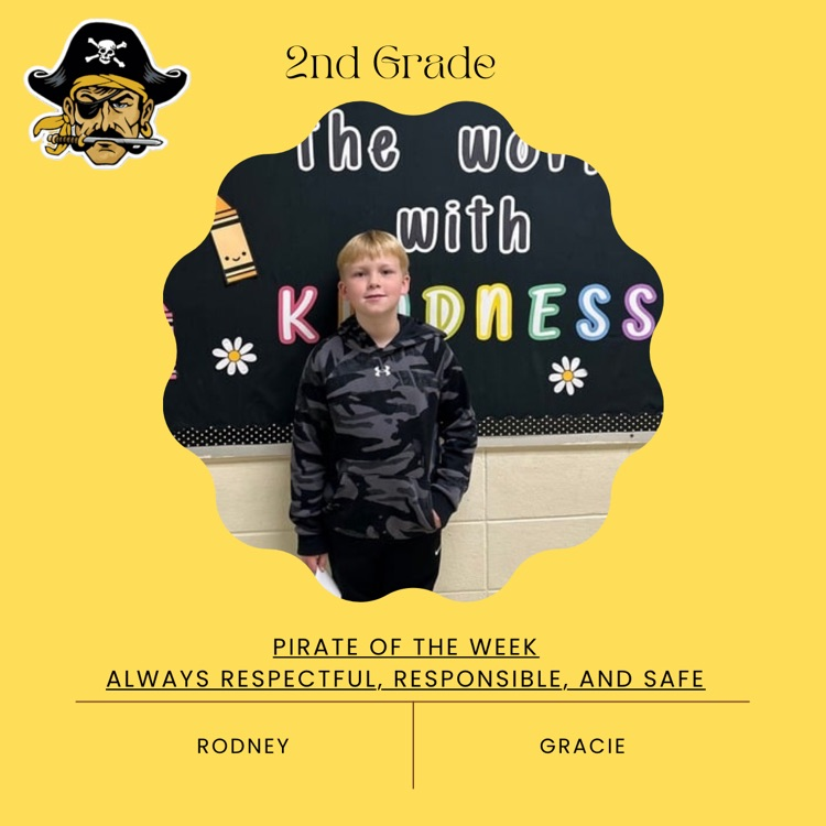 PHES Pirates of the week! These students are always following the Pirate ARR’S. #PirateProud