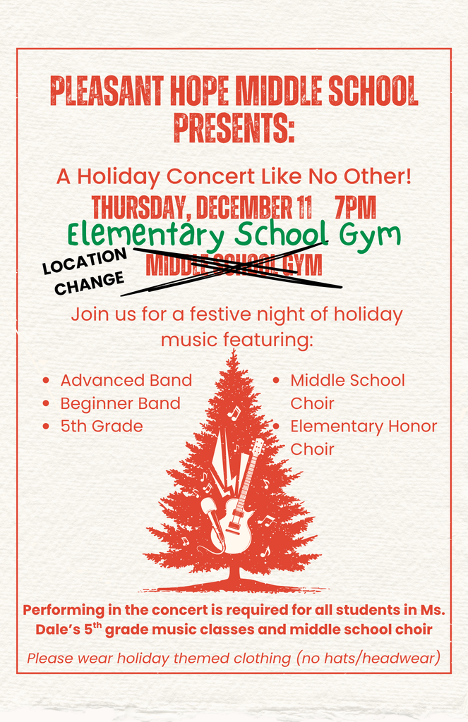 Middle School Winter Concert