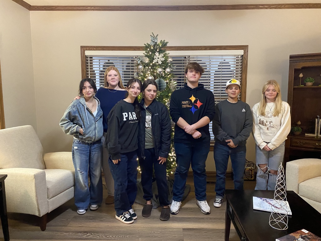 Students posing for a picture. 