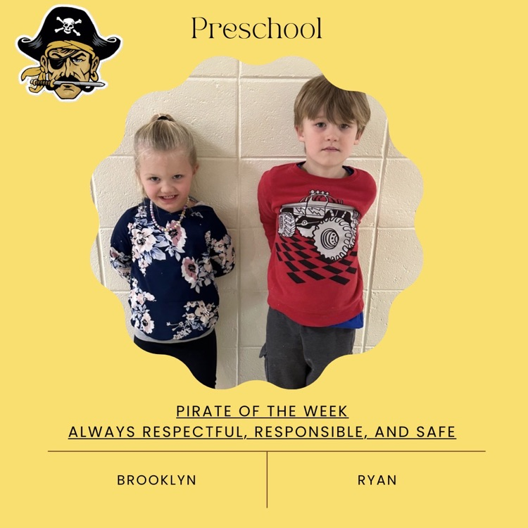PHES Pirates of the week! These students are always following the Pirate ARR’S. #PirateProud