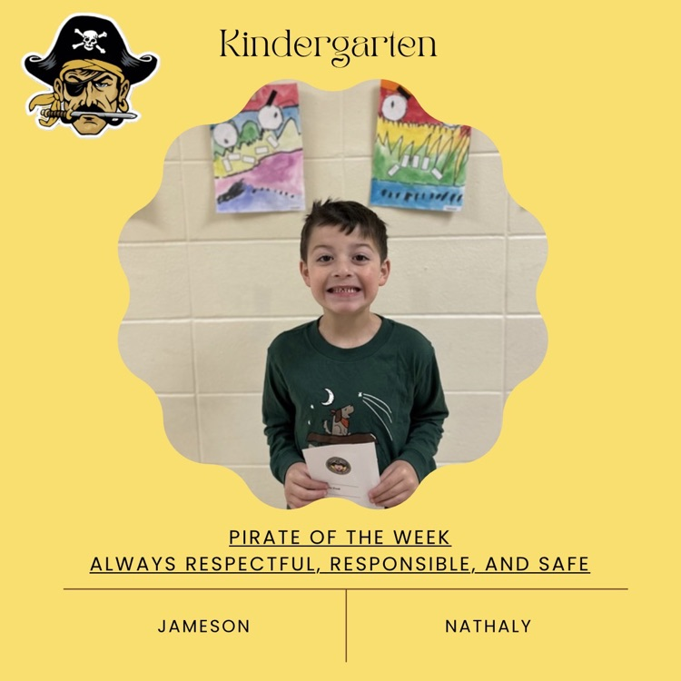 PHES Pirates of the week! These students are always following the Pirate ARR’S. #PirateProud