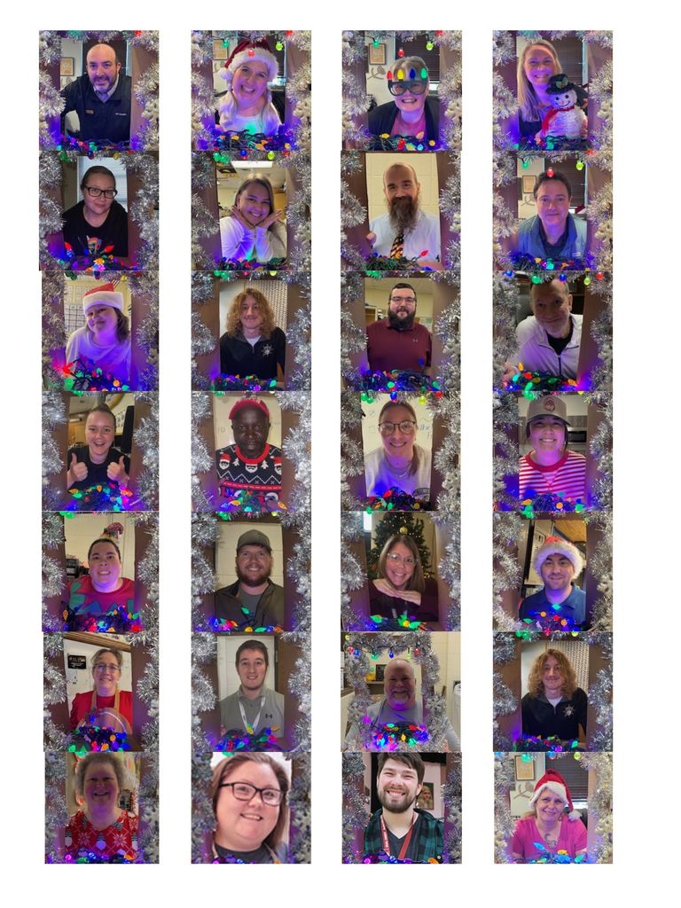 Merry Christmas from Pleasant Hope High School Staff!