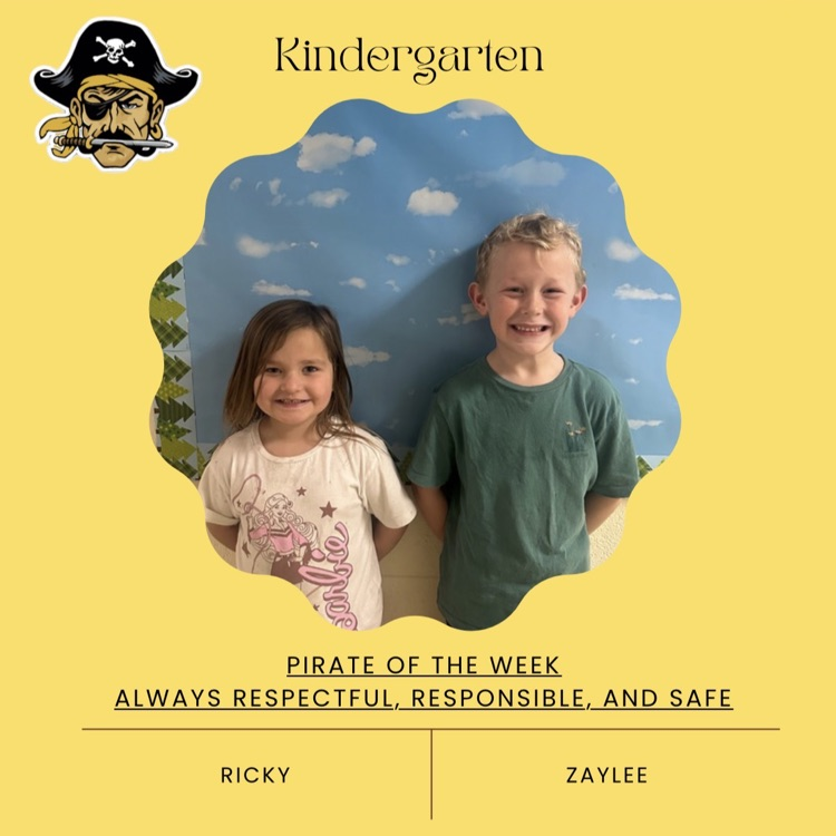 PHES Pirates of the week! These students are always following the Pirate ARR’S. #PirateProud