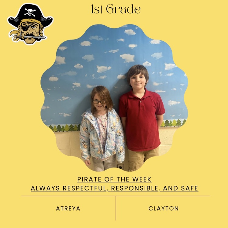 PHES Pirates of the week! These students are always following the Pirate ARR’S. #PirateProud