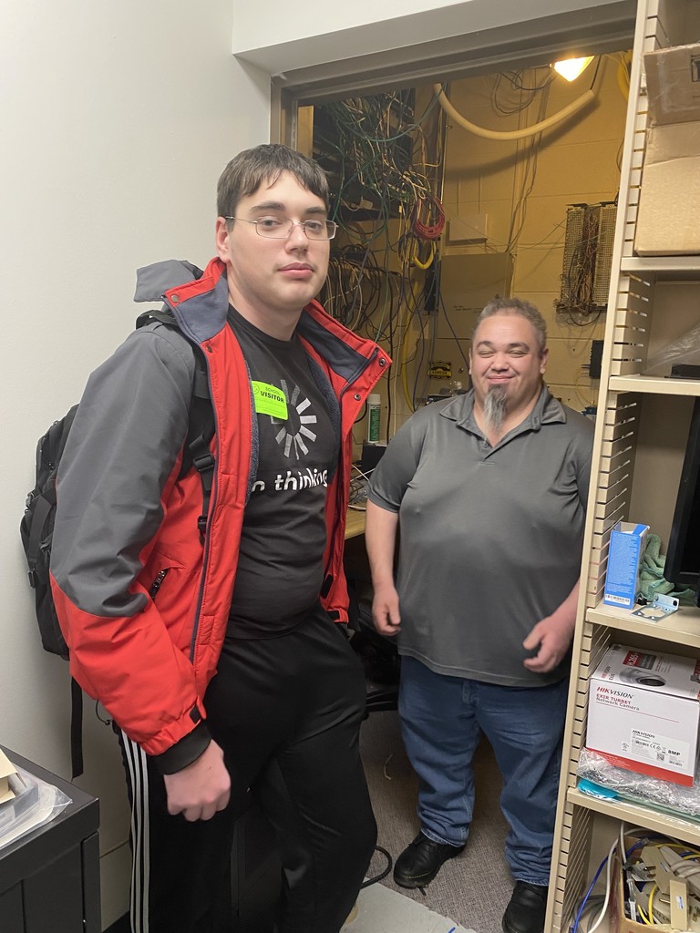 David learns about IT.