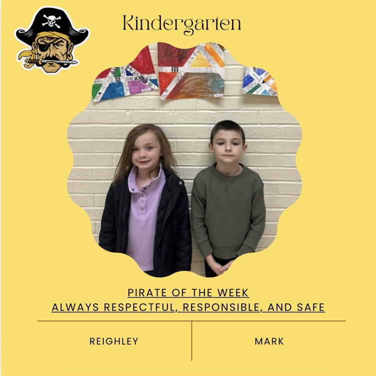PHES Pirates of the week! These students are always following the Pirate ARR’S. #PirateProud