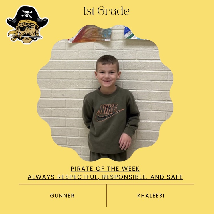 PHES Pirates of the week! These students are always following the Pirate ARR’S. #PirateProud