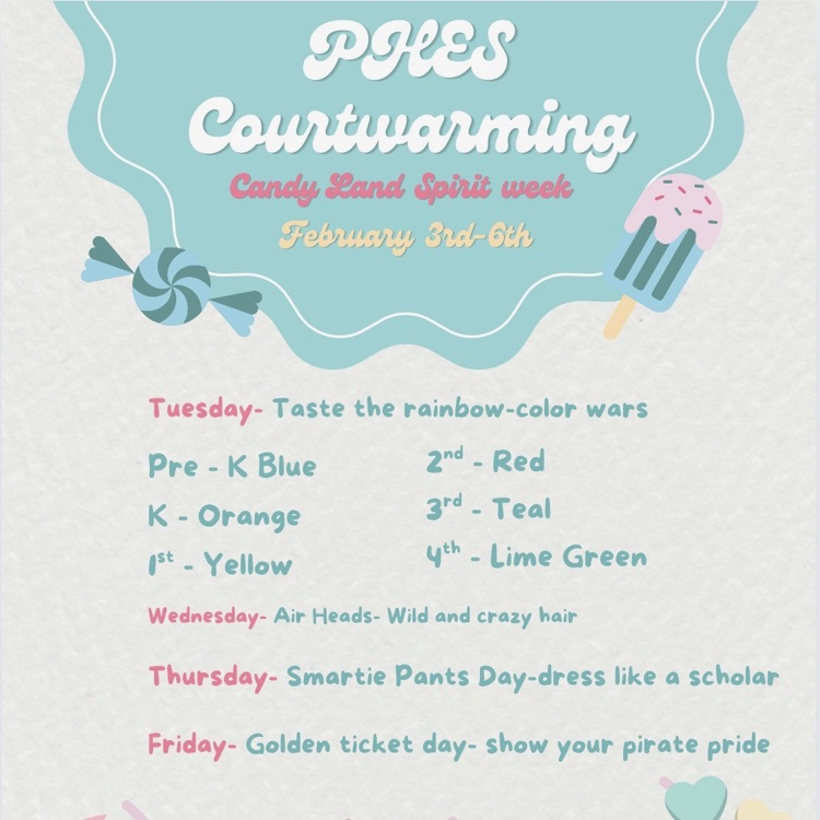 PHES Court Warming Spirit Days