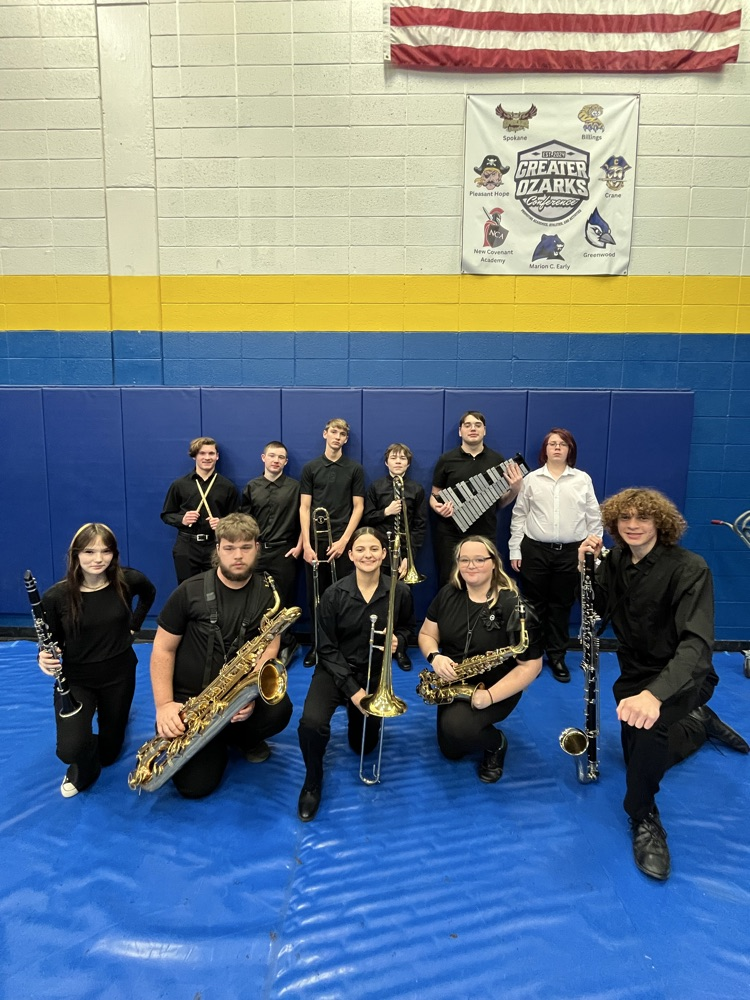 Pleasant Hope students who attended GOC Honor Band