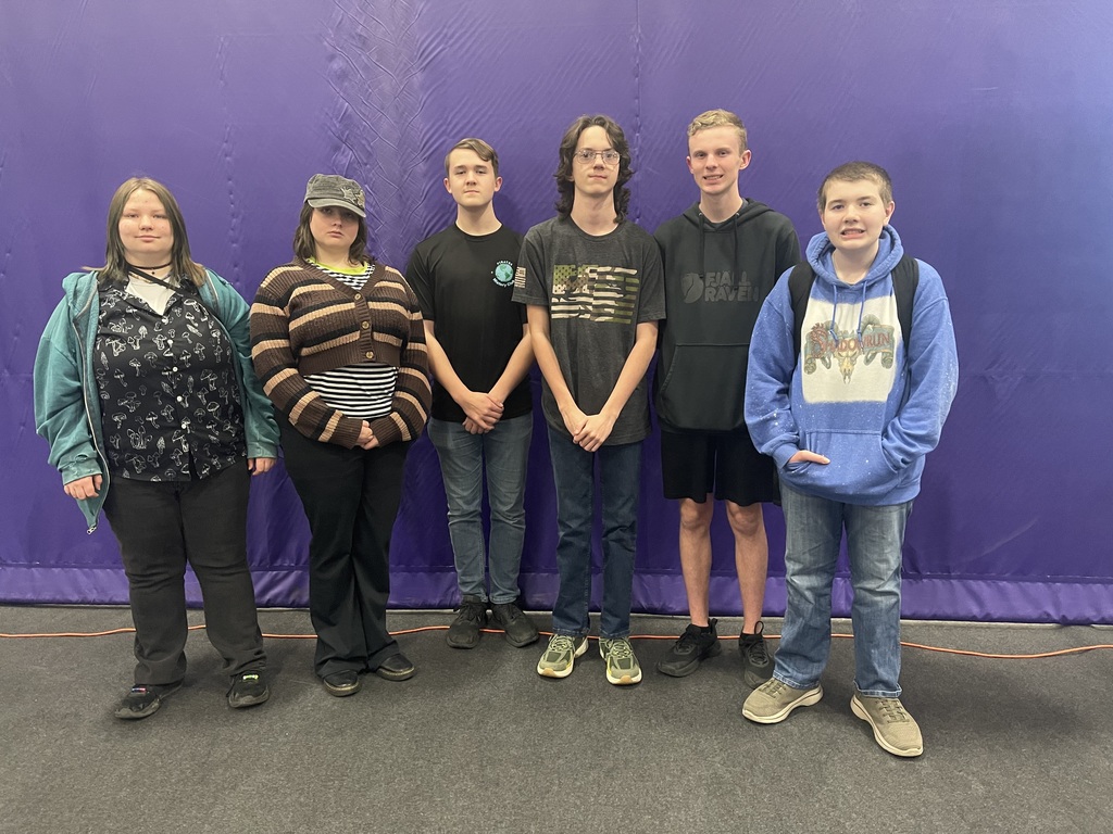 PHHS Black Team members (left to right): Zoey Hall, Sydney “Kyle” Kennedy, Julian Sayler, Isaiah Watters, Nolan Lair, and Elijah McBride.