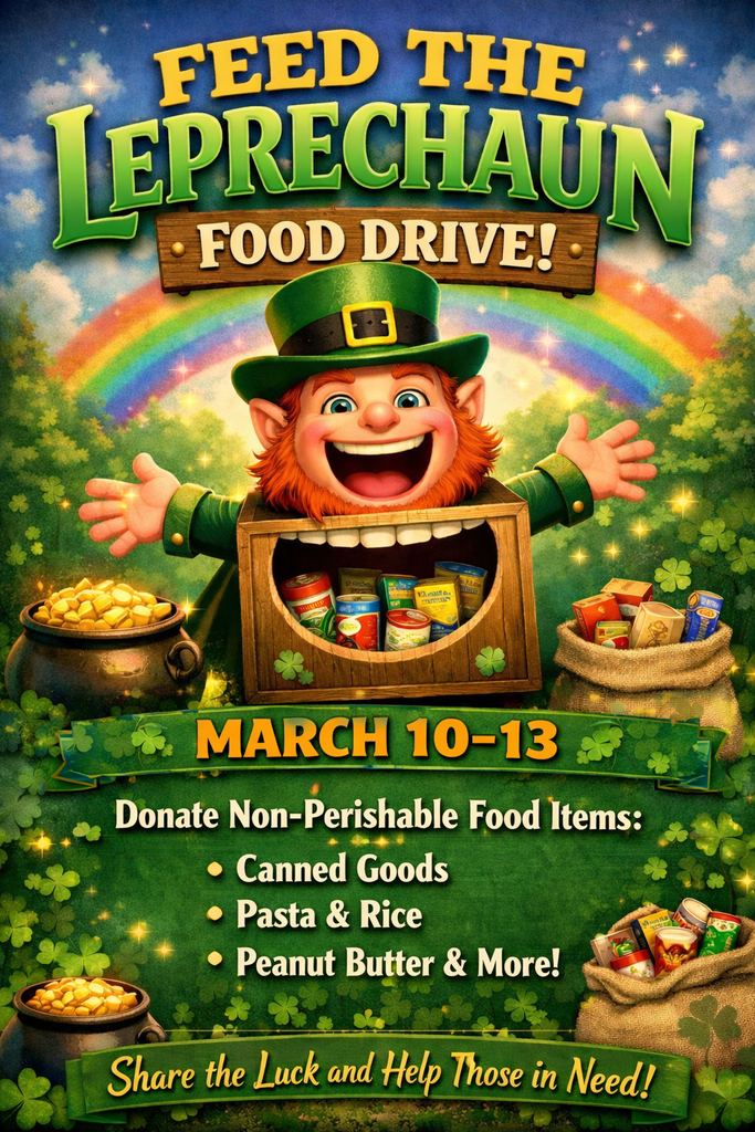 Food Drive Flyer PHMS March 10-13