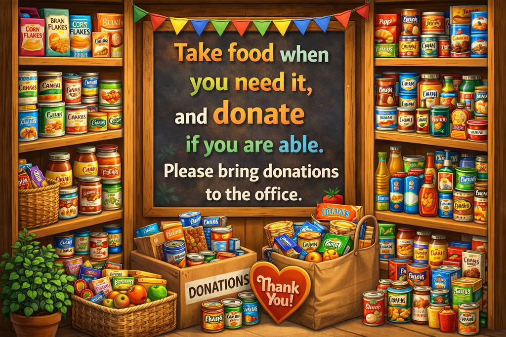 Food Pantry Donation Flyer