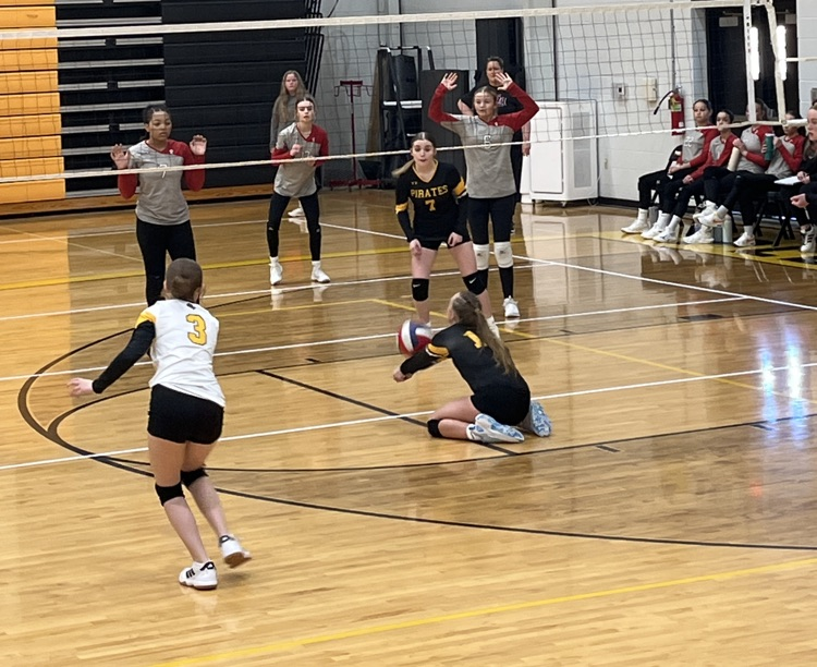 PHMS volleyball vs NCA 2