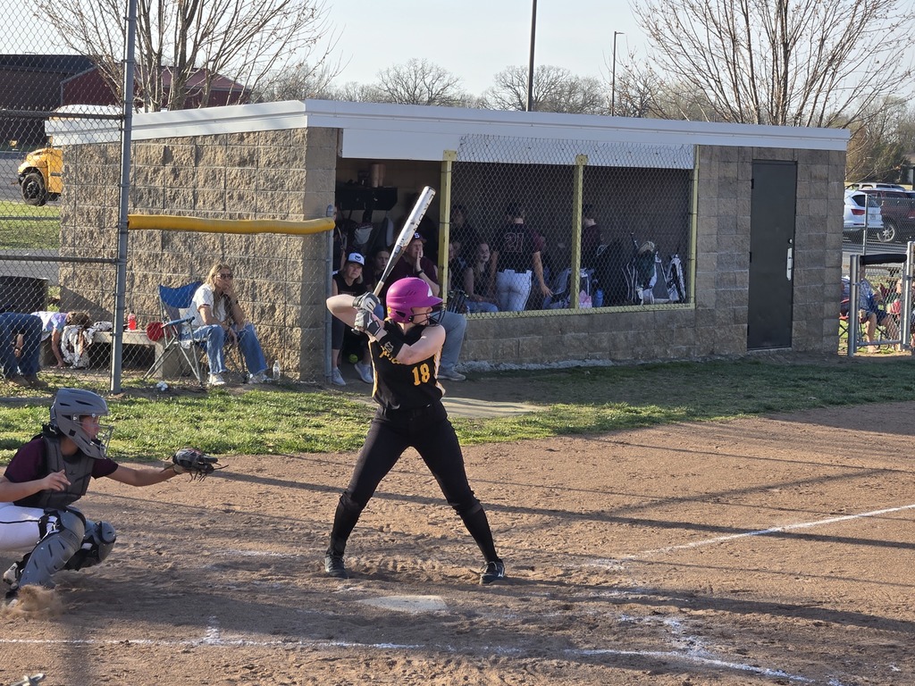 Athena Wilson at bat.