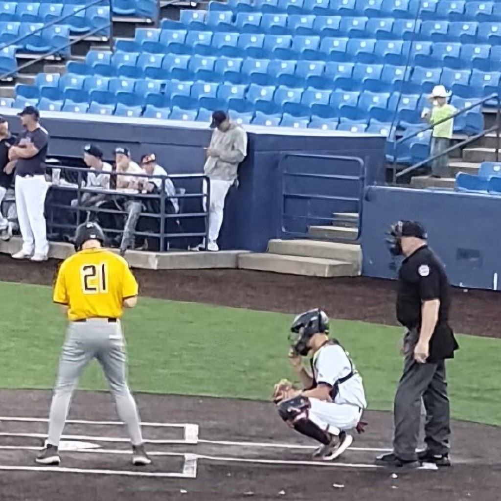 baseball player up to bat