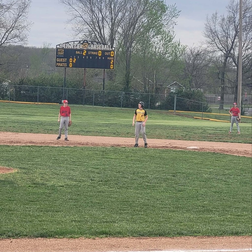 baseball player leading off of 2nd base