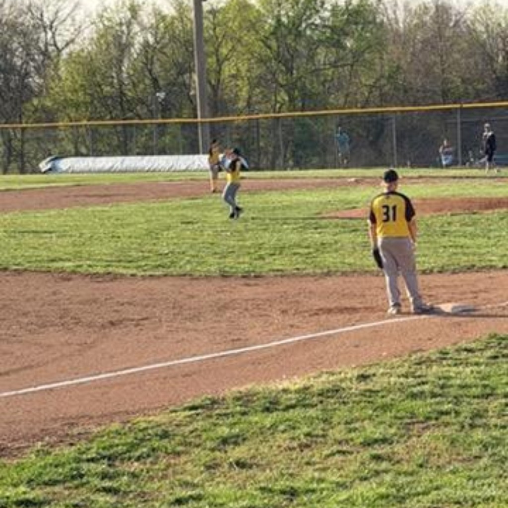 baseball players on the field