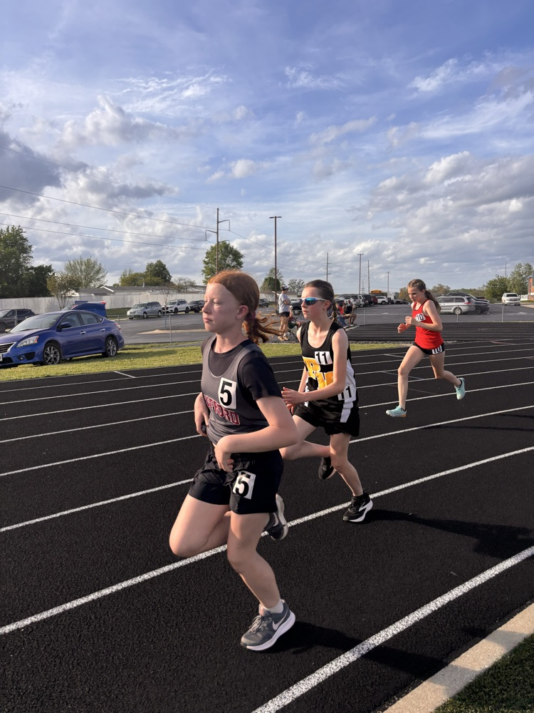 Molly had a personal best time in the mile!