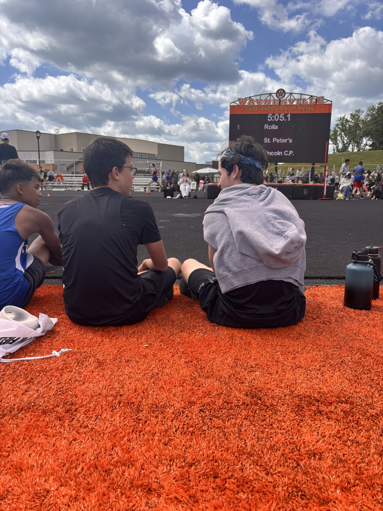 Awaiting high jump 