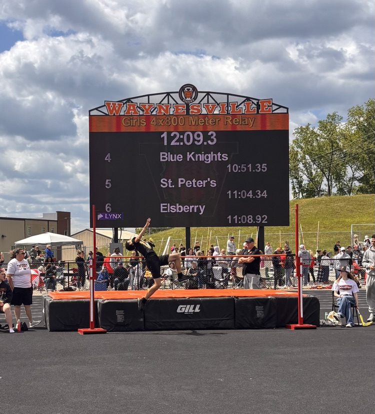 Beckett at high jump