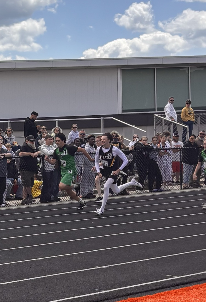 Bradley running the 100m dash
