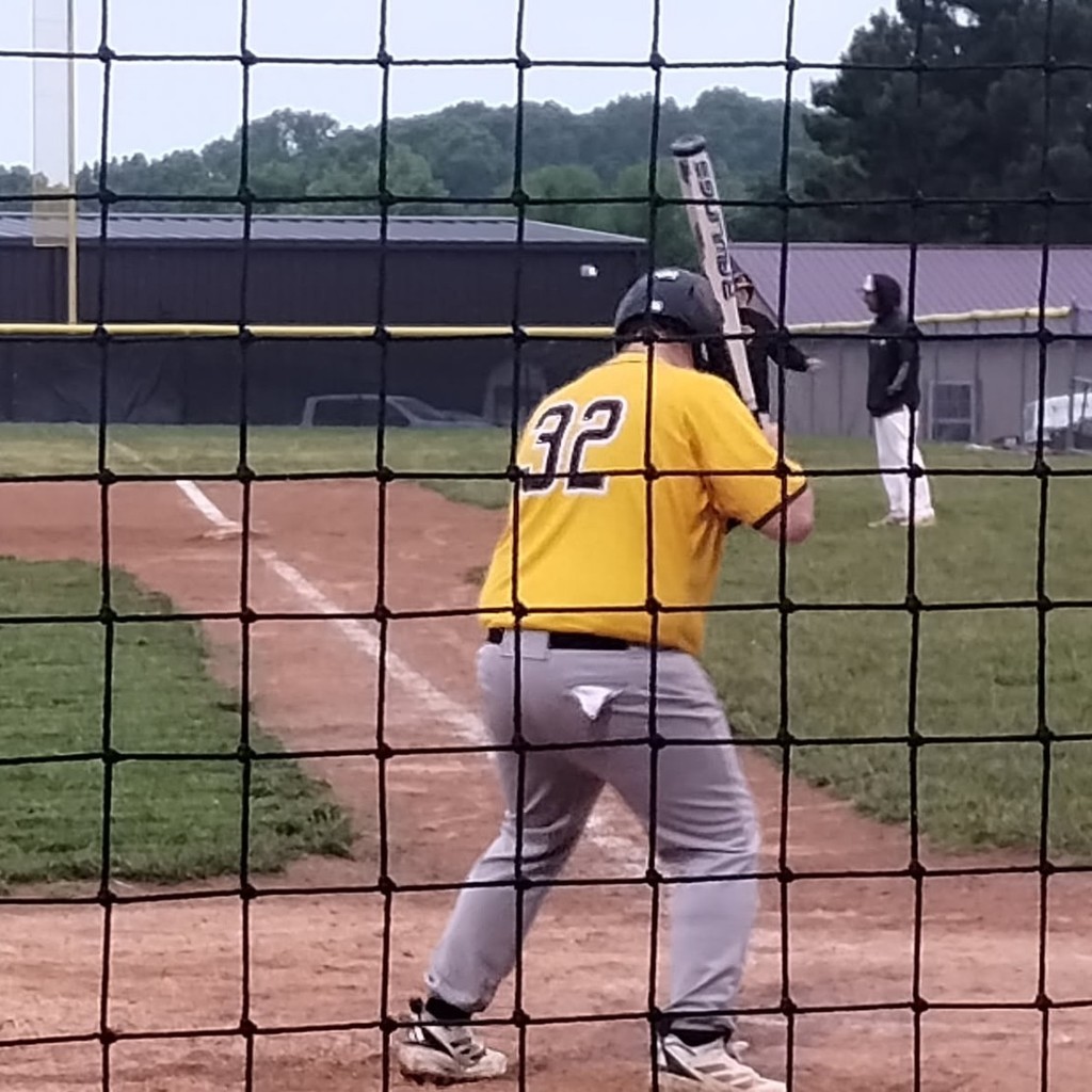 hs baseball player up to bat 