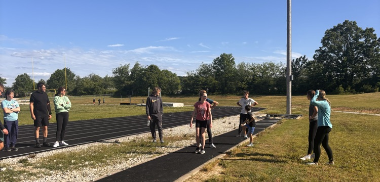 Trying out the field events 