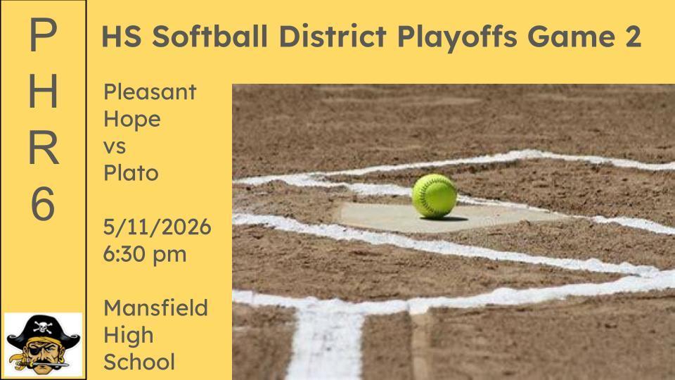 hs softball district playoffs announcement