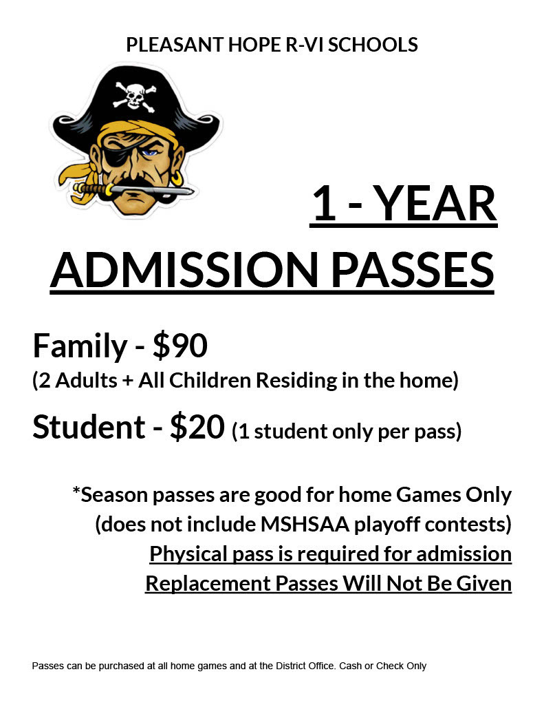 Admission Pass Flyer