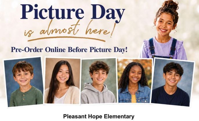 PHES Picture Day is Friday, September 11th for PreK Wed./Fri class and Kindergarten through 4th grade. Parents/ Guardians please check  your email for ordering details.  Wagner sends parents ordering emails. The date on the Wagner email stated 9/15 but that is not correct. The correct date is Friday, September 11th for PreK Wed./Fri class and Kindergarten through 4th grade We will have the PreK Tues/Thurs class take their pictures on 9/15. 