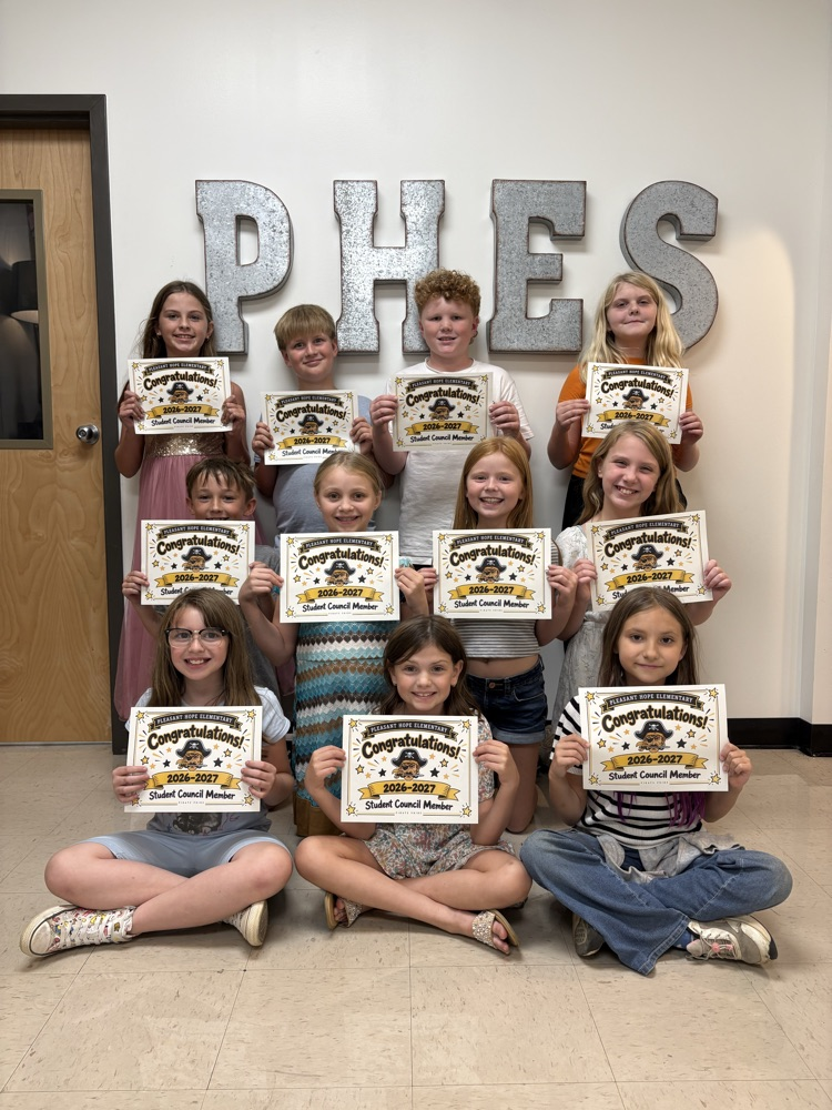 2026-2027 PHES Student Council