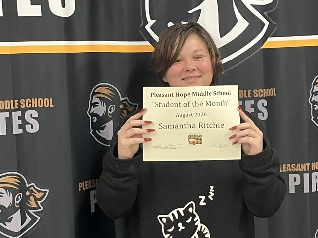 Student of the month picture