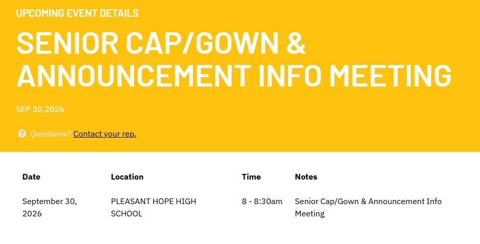 Senior Cap/Gown