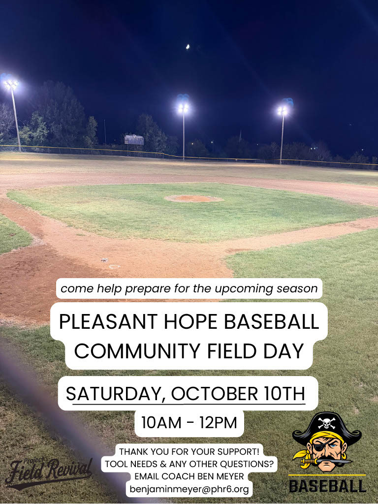 baseball field work day