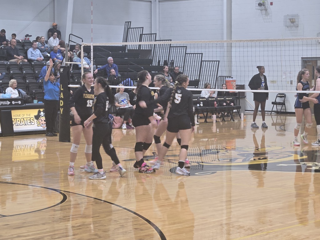 Volleyball celebrating