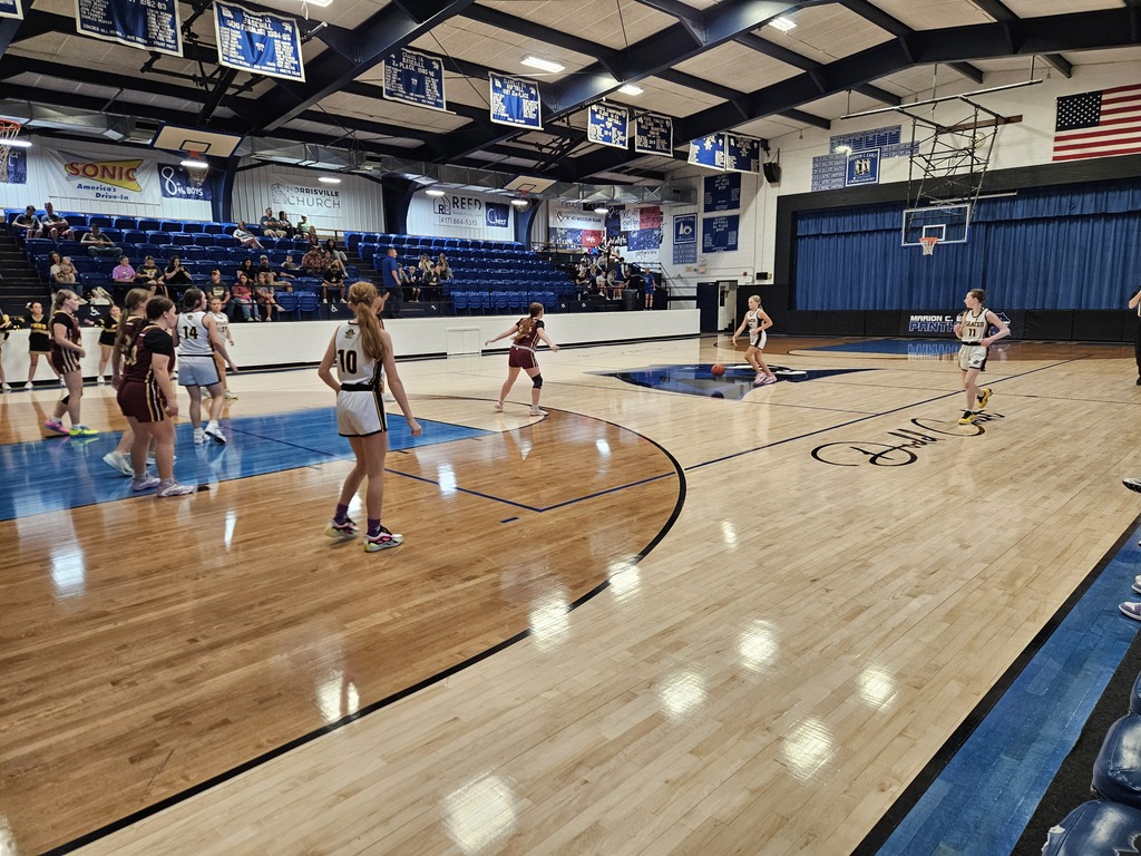 ms girls basketball on offense