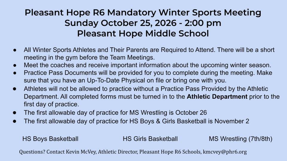 26/27 winter sports meeting