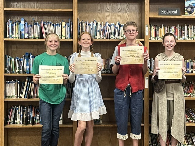 7th Grade Winners
