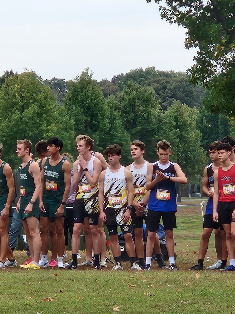 Team at the start line
