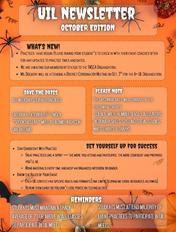 UIL October 