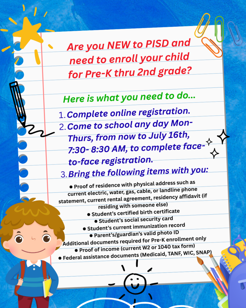New to PISD