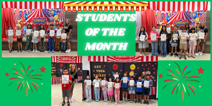 STUDENTS OF THE MOMTH