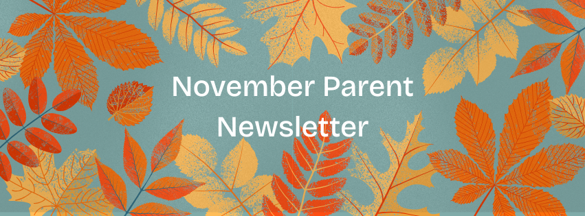 PJH November Parent Newsletter