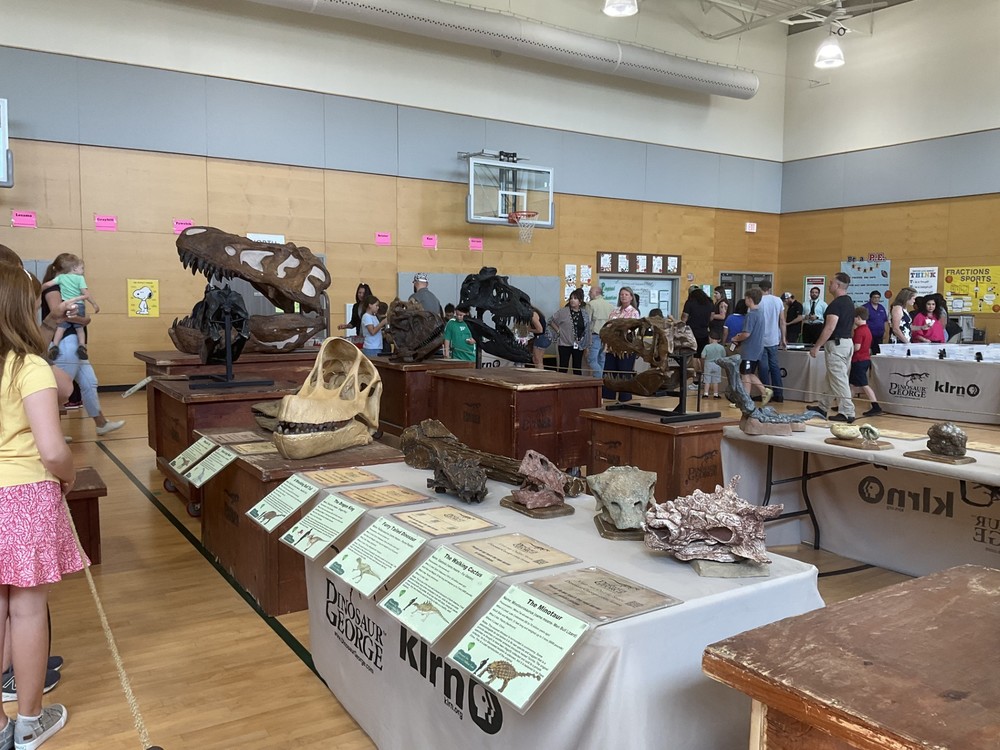 Dino George at Pleasanton Elementary
