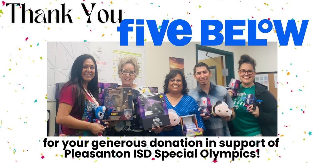 Five Below Thank you