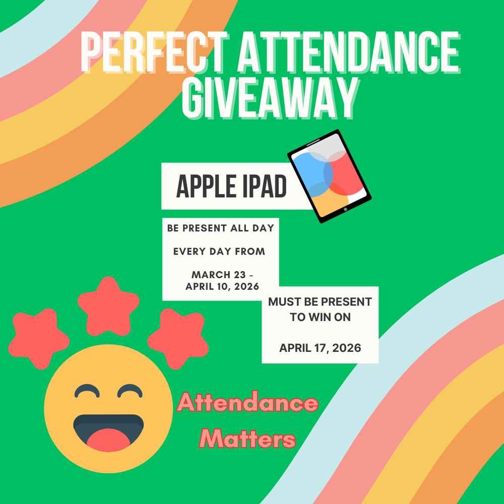 Attendance Giveaway! 